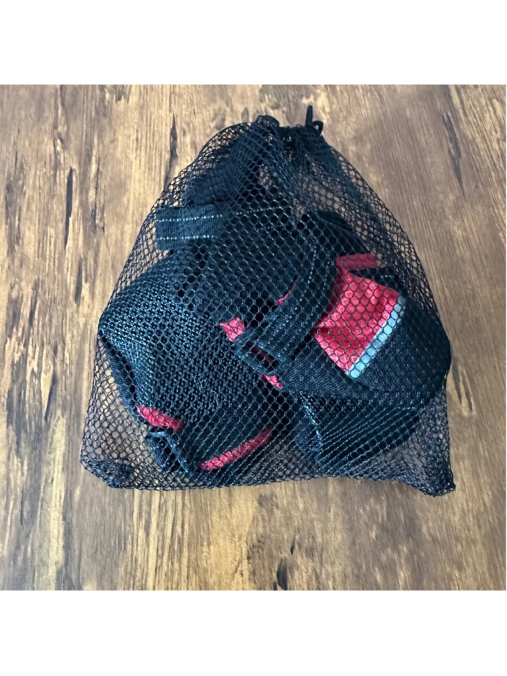 Heart to Tail Dog Boots Medium Black Red Reflective 4 Pack Pet Shoes